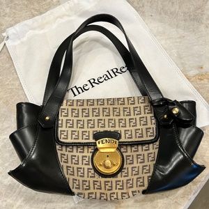 Vintage Fendi Big Tuc Zucchino bag